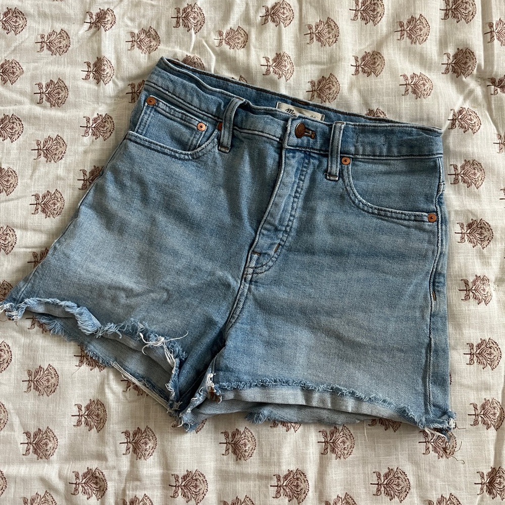 Madewell High-rise Denim Shorts Size 26